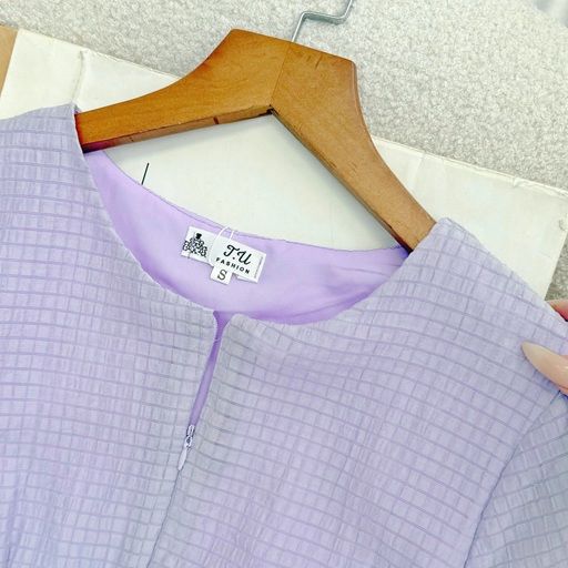 Đầm Tơ Caro Thiết Kế TuTu Store Phù Hợp Đi Chơi Dành Cho Nữ - Mã D1166