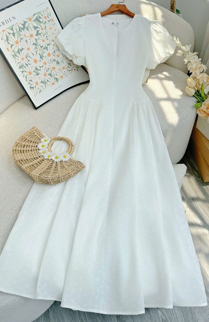 Đầm Tơ Hàn Quốc Thiết Kế TuTu Store Phù Hợp Đi Làm Dành Cho Nữ - Mã D1209