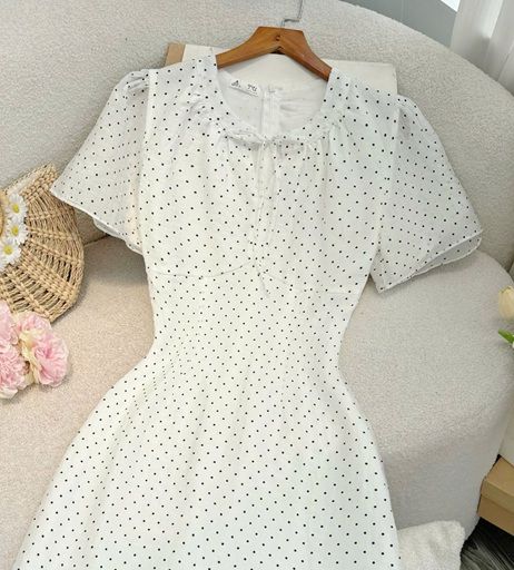 Đầm Tơ Xốp Nhăn Thiết Kế TuTu Store Đi Làm Dành Cho Nữ - Mã D1155