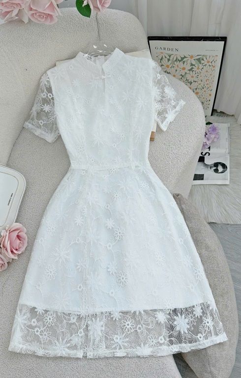 Váy Ren Lưới Thiết Kế TuTu Store Dành Cho Nữ - Mã D1044