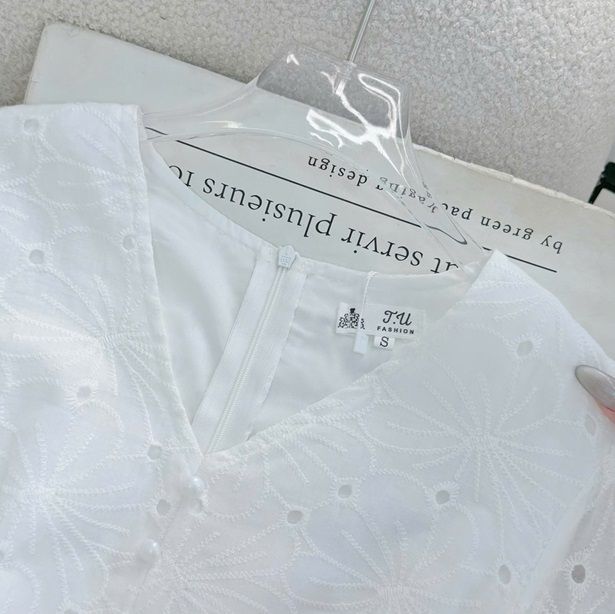 Váy Kate Thêu Thiết Kế TuTu Store Dành Cho Nữ - Mã D1038