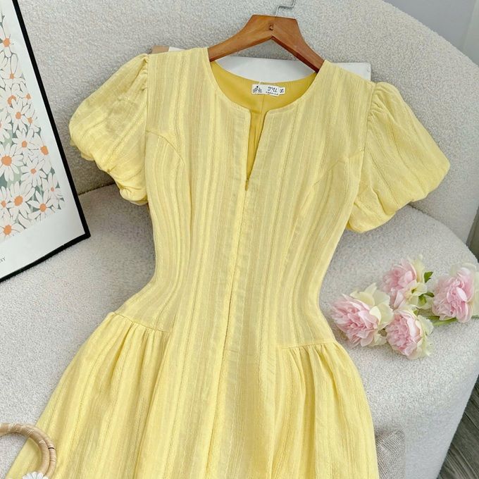 Đầm Xô Cotton Thiết Kế TuTu Store Phù Hợp Đi Chơi Dành Cho Nữ - Mã D1153