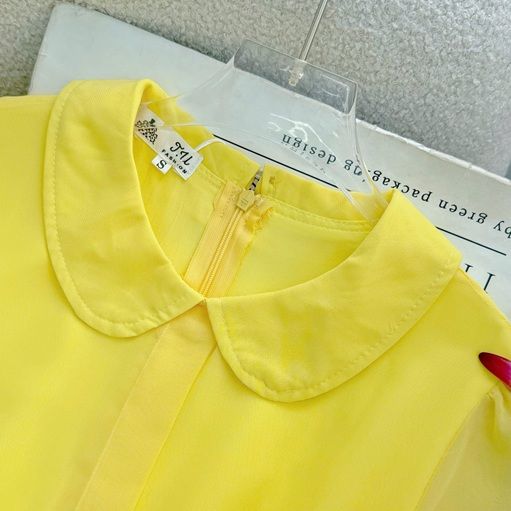 Váy Voan Cát Cổ Bèo Phù Hợp Đi Chơi Thiết Kế TuTu Store Dành Cho Nữ -Mã D1076