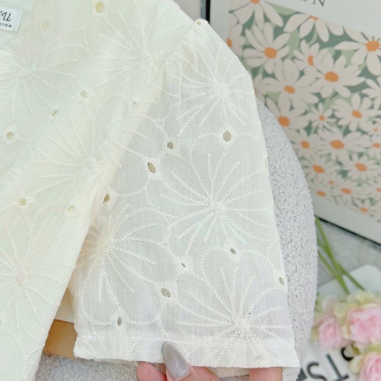 Váy Kate Thêu Thiết Kế TuTu Store Dành Cho Nữ - Mã D1038