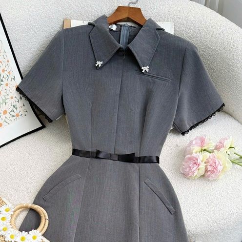 Đầm Cotton Hàn Thiết Kế TuTu Store Phù Hợp Đi Làm Dành Cho Nữ - Mã D1169