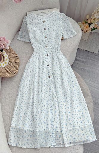 Váy Voan Hàn Thiết Kế TuTu Store Dành Cho Nữ- Mã D967