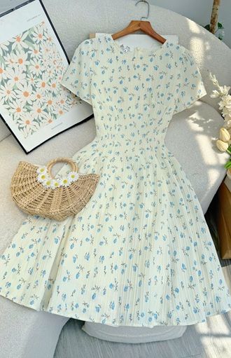 Đầm Xốp Thái Thiết Kế TuTu Store Phù Hợp Đi Chơi Dành Cho Nữ - Mã D1207