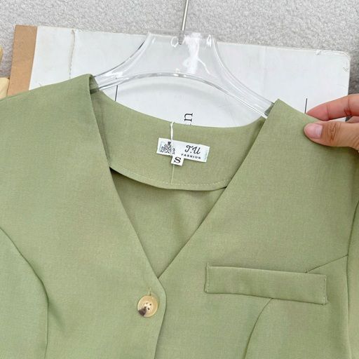 Áo Bố Xược Dáng Peplum Thiết Kế TuTu Store Phù Hợp Đi Làm Dành Cho Nữ - Mã A580