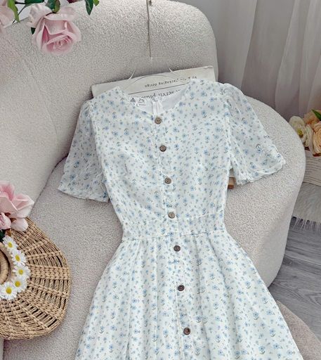 Váy Voan Hàn Thiết Kế TuTu Store Dành Cho Nữ- Mã D967