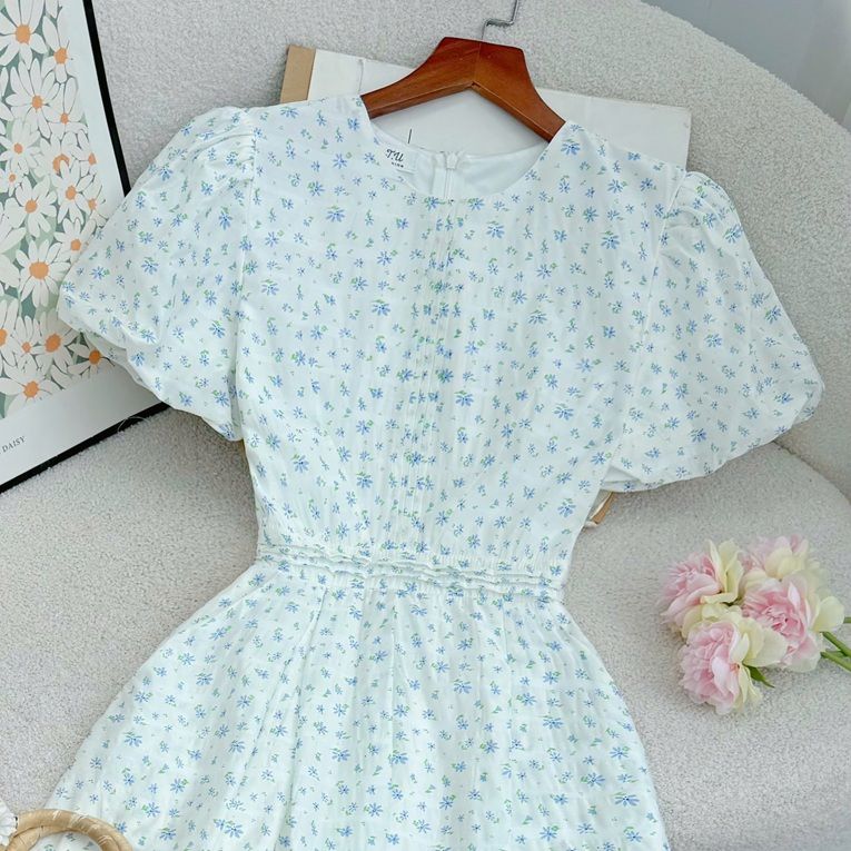 Đầm Xô Cotton Thiết Kế TuTu Store Phù Hợp Đi Chơi Dành Cho Nữ - Mã D1182