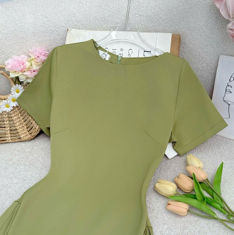Đầm Chéo Ý Thiết Kế TuTu Store Phù Hợp Đi Chơi Dành Cho Nữ - Mã D1167