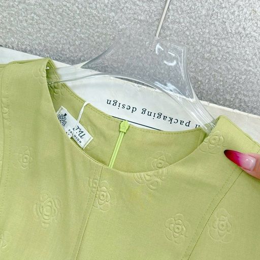 Đầm Bố Dập Hoa Thiết Kế TuTu Store Phù Hợp Đi Làm Dành Cho Nữ - Mã D1110