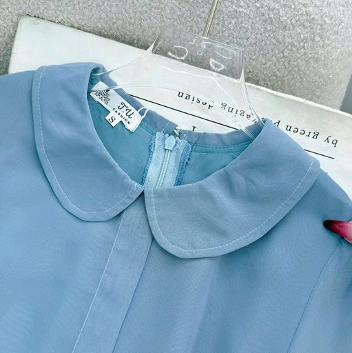 Váy Voan Cát Cổ Bèo Phù Hợp Đi Chơi Thiết Kế TuTu Store Dành Cho Nữ -Mã D1076