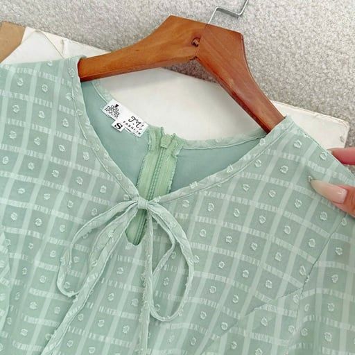 Đầm Voan Tơ Bi Thiết Kế TuTu Store Phù Hợp Đi Chơi Dành Cho Nữ - Mã D1172
