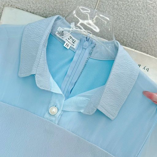Váy Cotton Xốp Có Cổ Phù Hợp Đi Làm Thiết Kế TuTu Store Dành Cho Nữ -Mã D1077
