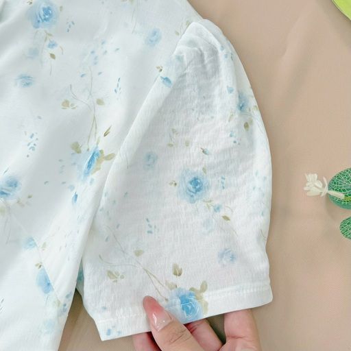 Váy Tiểu Thư Cổ Tròn Voan Nhật Phù Hợp Đi Chơi Thiết Kế TuTu Store Dành Cho Nữ - Mã D1063