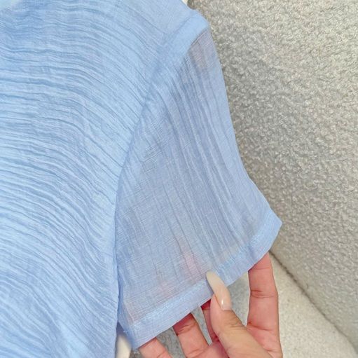Đầm Tơ Xốp Nhăn Thiết Kế TuTu Store Phù Hợp Đi Làm Dành Cho Nữ - Mã D1159