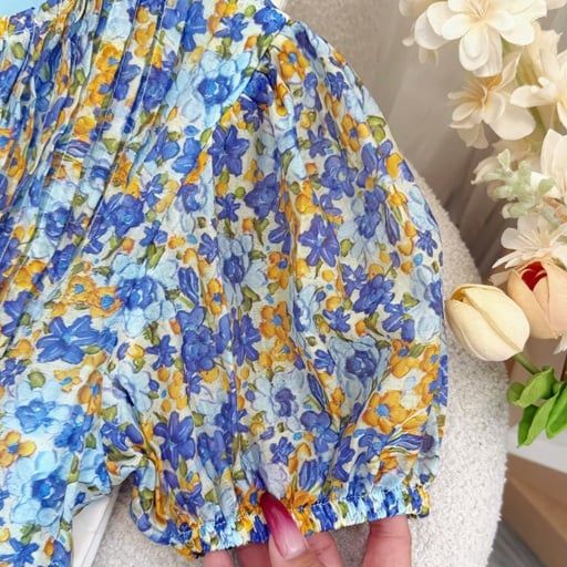Đầm Tơ Nhật Hoa Thiết Kế TuTu Store Phù Hợp Đi Chơi Dành Cho Nữ - Mã D1111