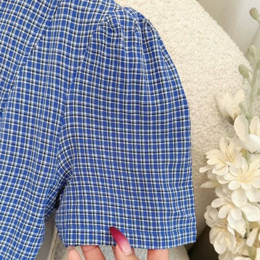 Đầm Xô Caro Thiết Kế TuTu Store Phù Hợp Đi Làm Dành Cho Nữ - Mã D1141