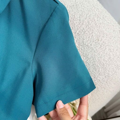 Đầm Cotton Hàn Dài Thiết Kế Cổ Chữ V Thiết Kế TuTu Store Dành Cho Nữ Mã D1183