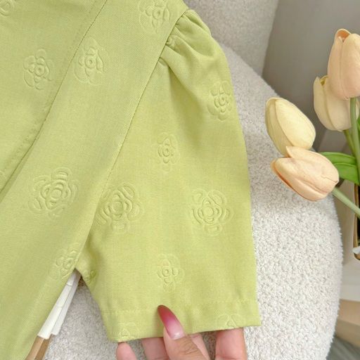 Đầm Bố Dập Hoa Thiết Kế TuTu Store Phù Hợp Đi Làm Dành Cho Nữ - Mã D1110