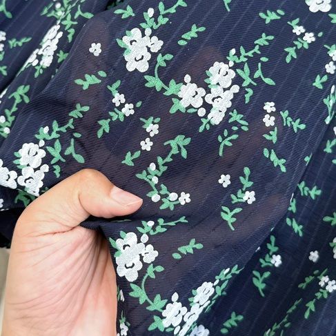Đầm Voan Sọc Ý Thiết Kế TuTu Store Phù Hợp Đi Chơi Dành Cho Nữ - Mã D1189