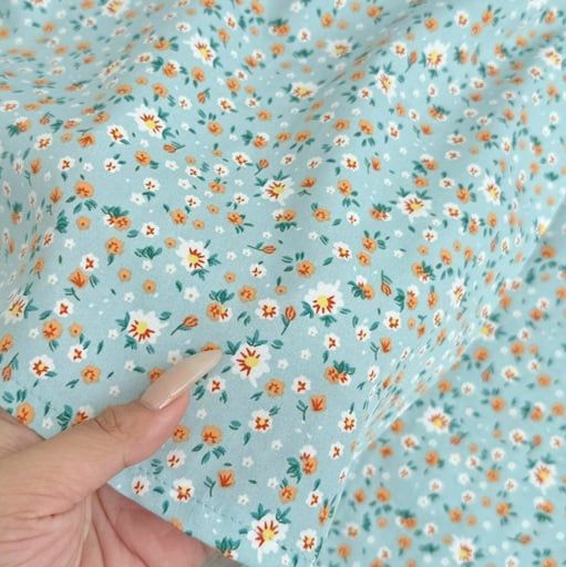 Đầm Lụa Nhật Hoa Nhí Thiết Kế TuTu Store Phù Hợp Đi Chơi Dành Cho Nữ - Mã D1115