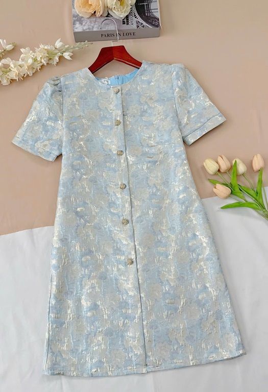 Váy Taptar Gấm Thiết Kế TuTu Store Dành Cho Nữ - Mã D1009