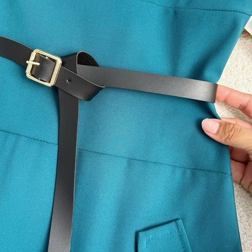 Đầm Cotton Hàn Dài Thiết Kế Cổ Chữ V Thiết Kế TuTu Store Dành Cho Nữ Mã D1183