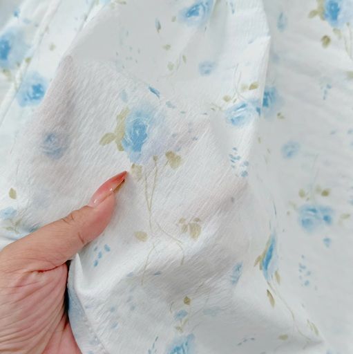 Váy Tiểu Thư Cổ Tròn Voan Nhật Phù Hợp Đi Chơi Thiết Kế TuTu Store Dành Cho Nữ - Mã D1063
