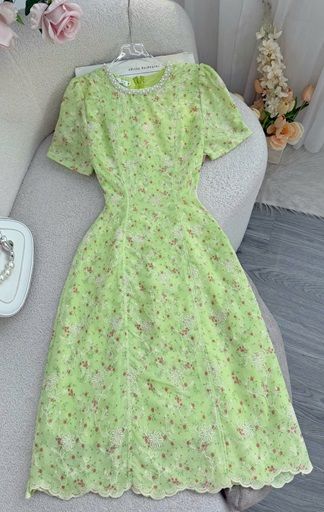 Váy Kate Thêu Thiết Kế TuTu Store Dành Cho Nữ - Mã D1057