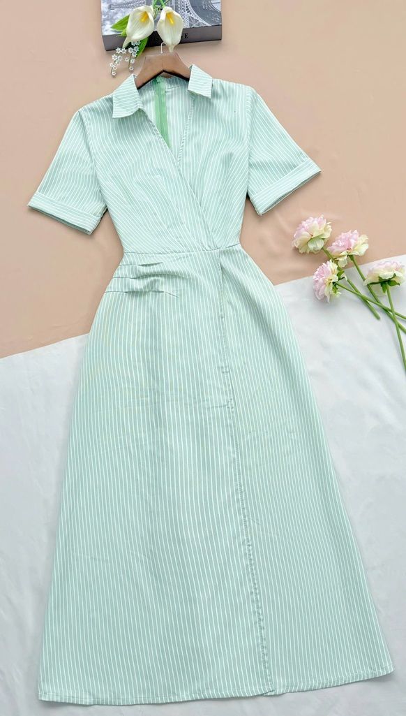 Váy Caro Xương Cá Có Dây Cột Eo Phù Hợp Đi Làm Thiết Kế TuTu Store Dành Cho Nữ -Mã D1093