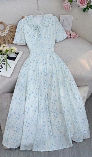 Váy Voan Nhật Thiết Kế TuTu Store Dành Cho Nữ - Mã D1042