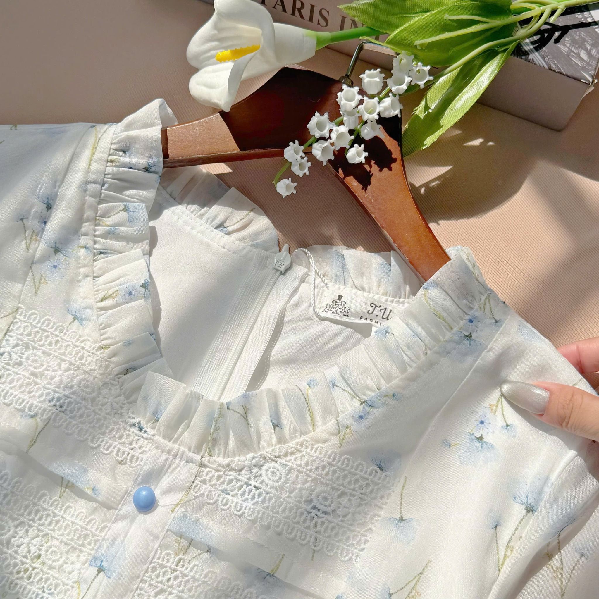 Váy Tơ Ánh Kim Thiết Kế TuTu Store Dành Cho Nữ - Mã D948