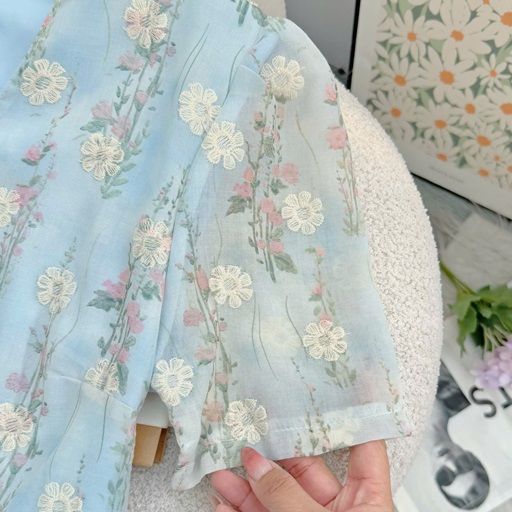 Váy Kate Thêu Cao Cấp Thiết Kế TuTu Store Dành Cho Nữ - Mã D1043