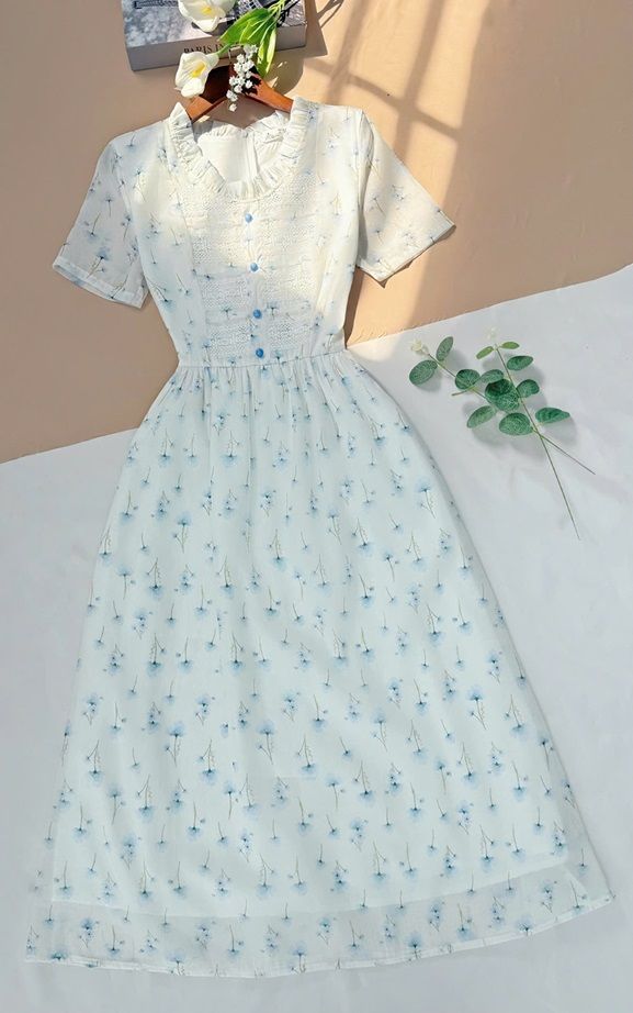 Váy Tơ Ánh Kim Thiết Kế TuTu Store Dành Cho Nữ - Mã D948
