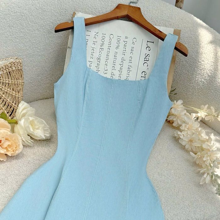 Đầm Jean Thun Thiết Kế TuTu Store Phù Hợp Đi Chơi Dành Cho Nữ - Mã DS592