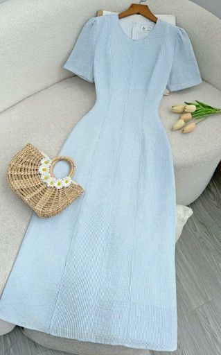 Đầm Xô Lenin Sọc Thiết Kế TuTu Store Phù Hợp Đi Chơi Dành Cho Nữ - Mã D1164
