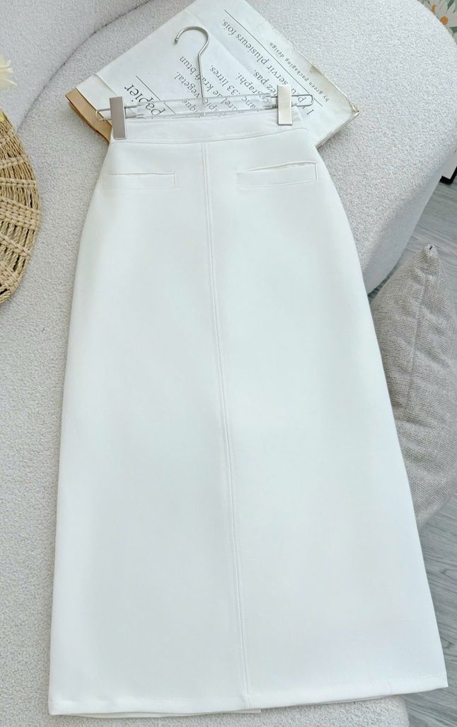 Chân Váy Cotton Hàn Thiết Kế TuTu Store Phù Hợp Đi Làm Dành Cho Nữ - Mã VS595