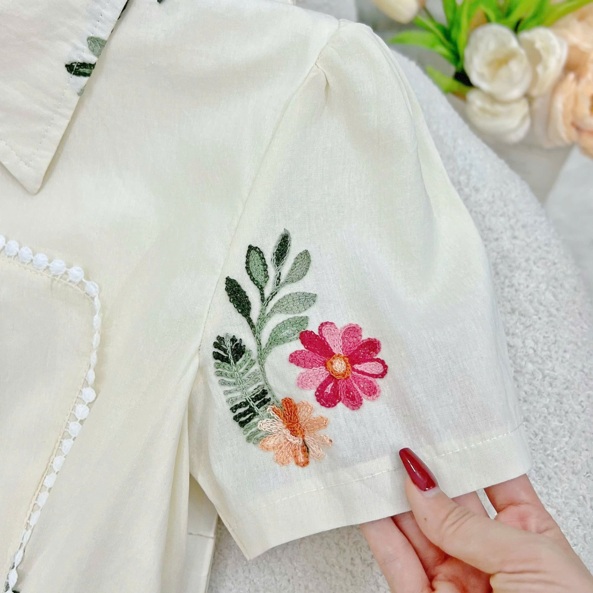 Váy Thêu Thiết Kế TuTu Store - Mã D804