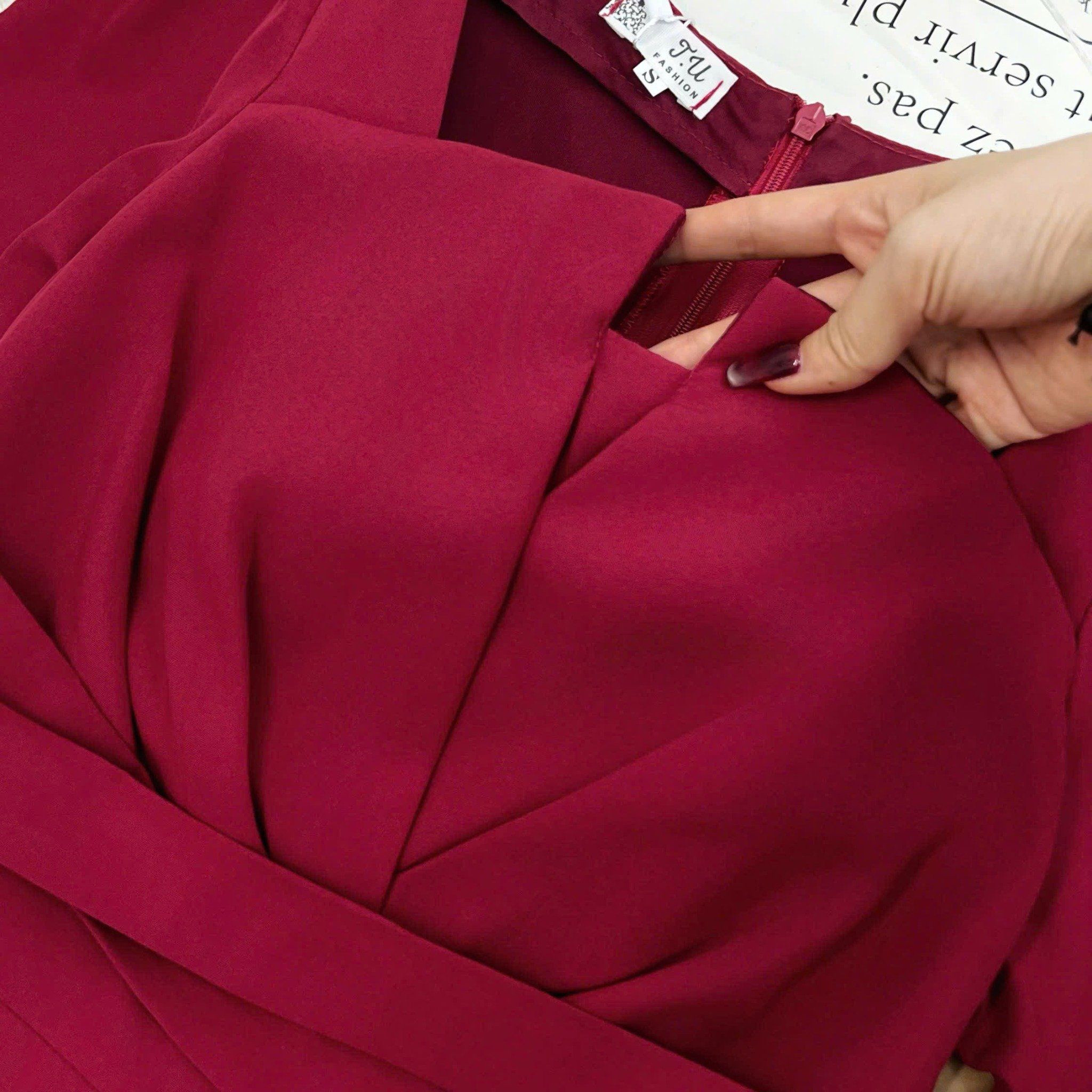 Váy Xốp Gạo Đi Tiệc Màu Trơn Thiết Kế TuTu Store - Mã D821