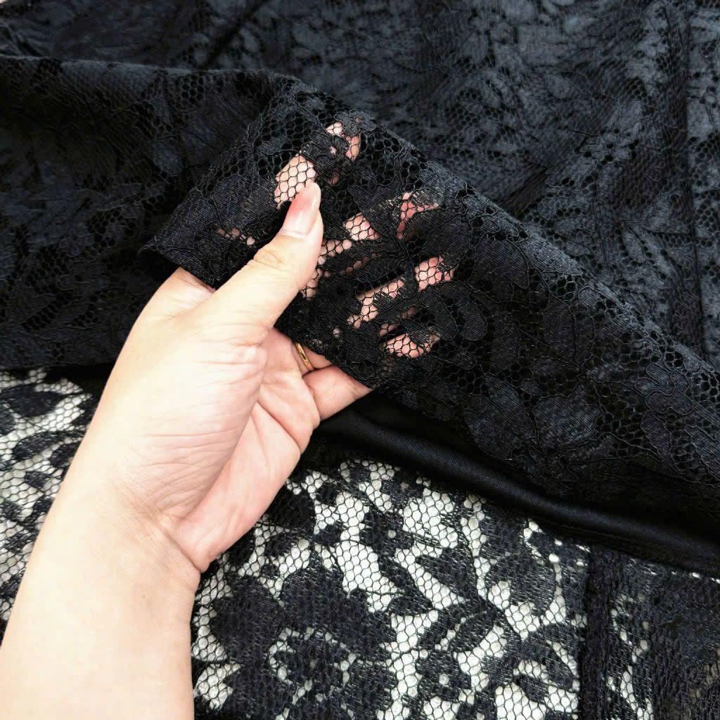 Váy Ren Cotton Form Lửng Thiết Kế TuTu Store Dành Cho Nữ Đi Tiệc - Mã D861
