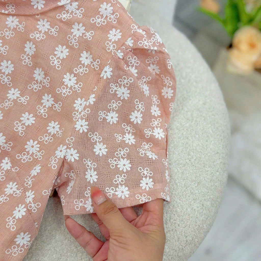 Váy Xô Hàn In Hoa Thiết Kế TuTu Store Dành Cho Nữ - Mã D869