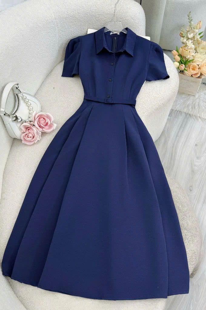 Váy Lụa Tuyết Sang Trọng Thiết Kế TuTu Store Dành Cho Nữ - Mã D873