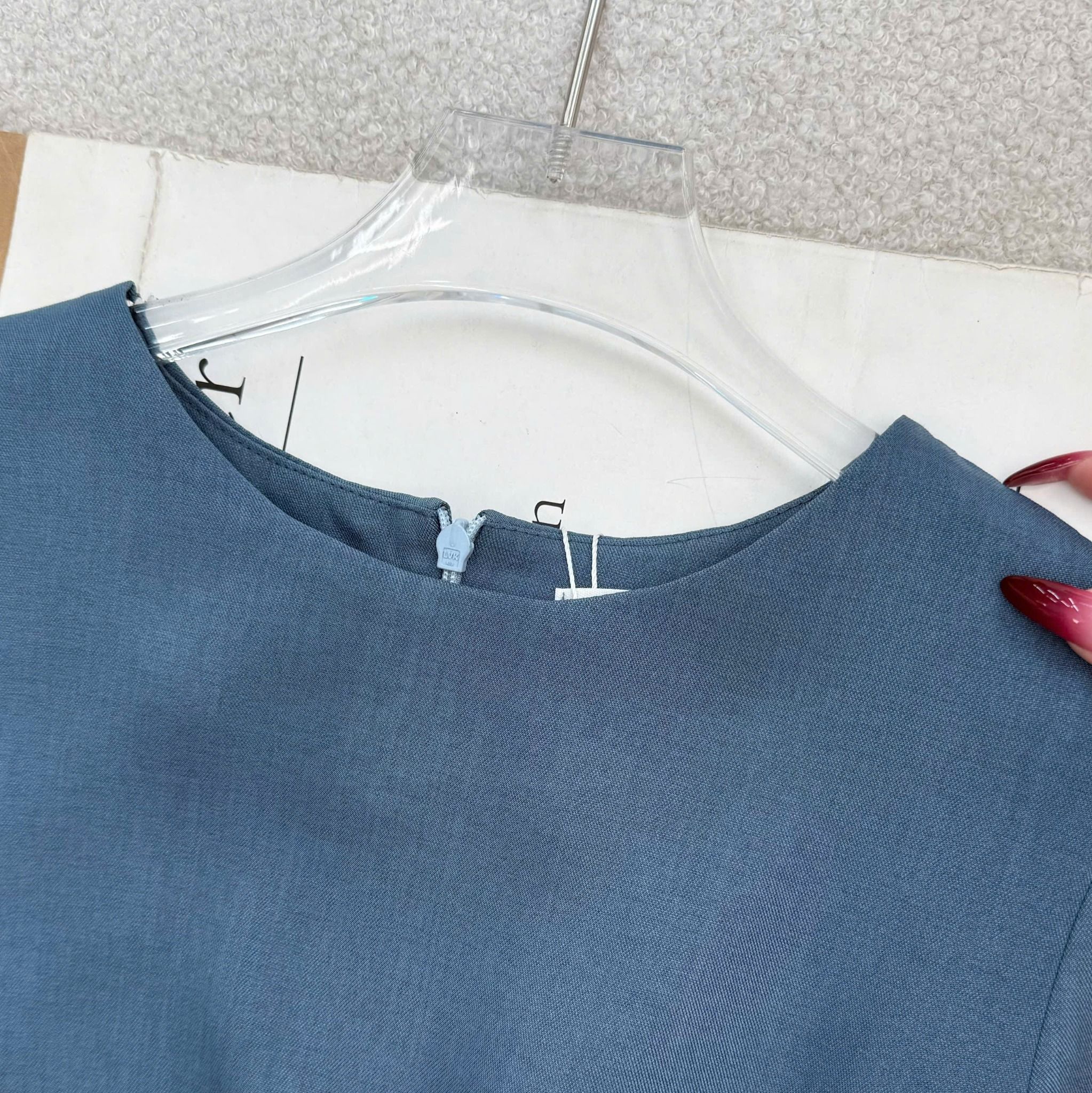 Áo Bố Xước Peplum Thiết Kế TuTu Store Phù Hợp Đi Làm Dành Cho Nữ - Mã A494