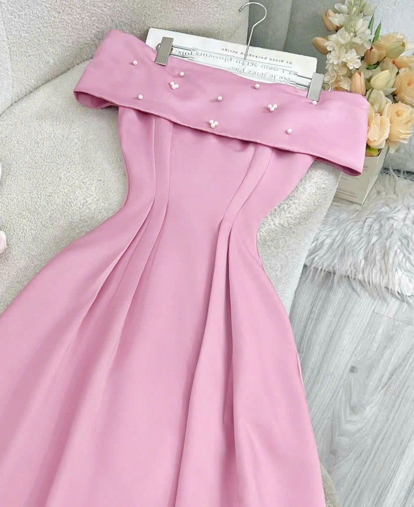 Váy TapTa Đi Tiệc Trễ Vai Thiết Kế TuTu Store Dành Cho Nữ - Mã D867