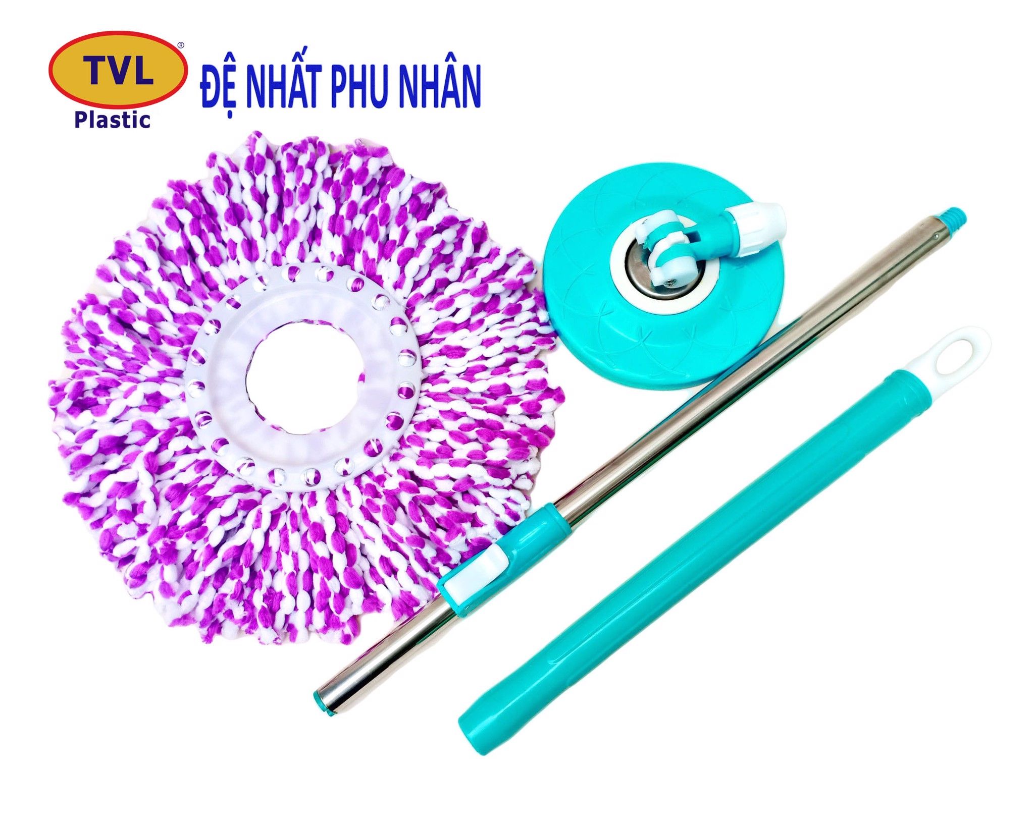 Cây lau nhà 360 độ Đệ Nhất Phu Nhân( Thân nhỏ) -TVL117