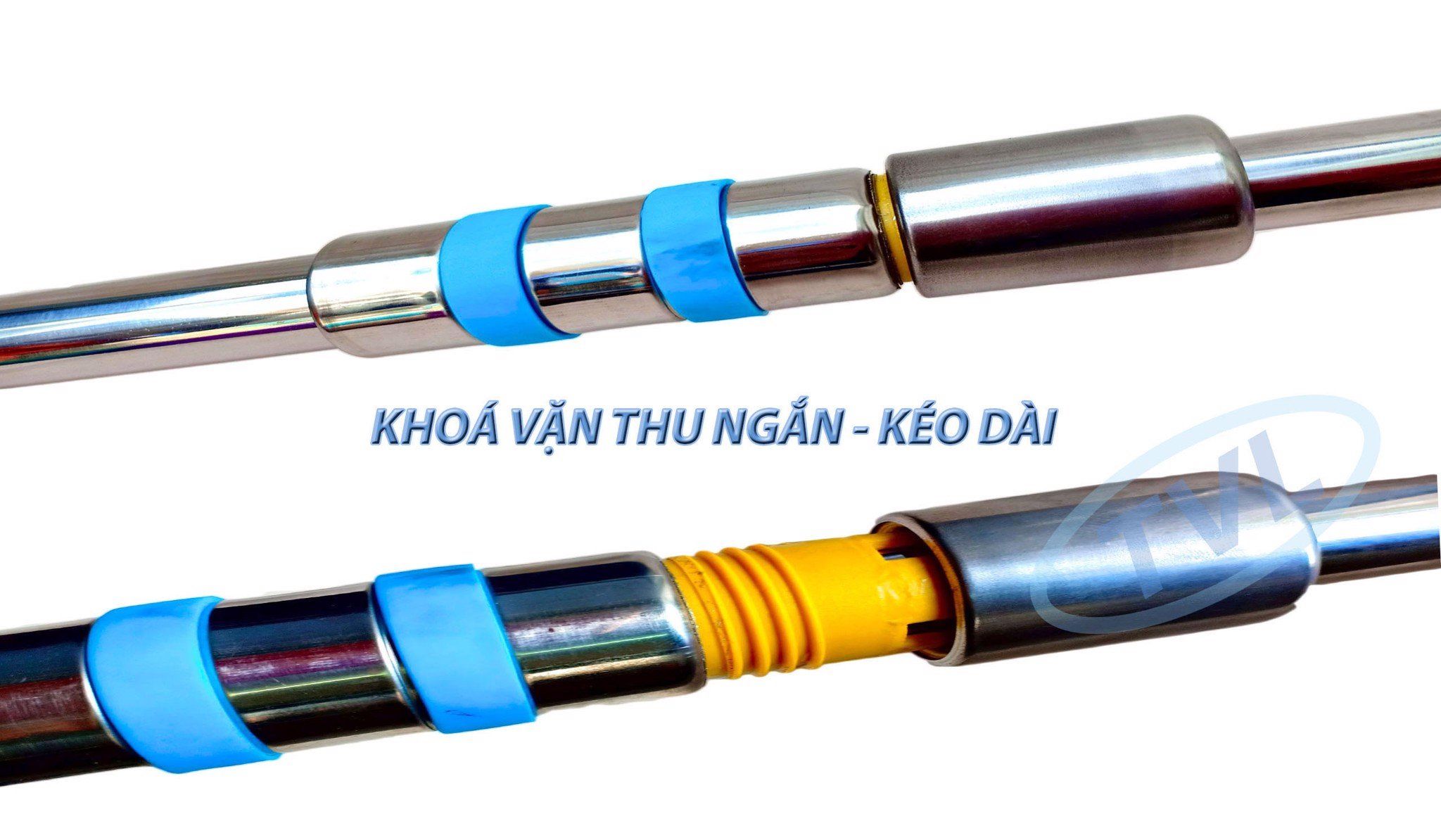 Cây lau nhà 360 độ Đệ Nhất Phu Nhân Toàn thân INOX CAO CẤP- TVL148