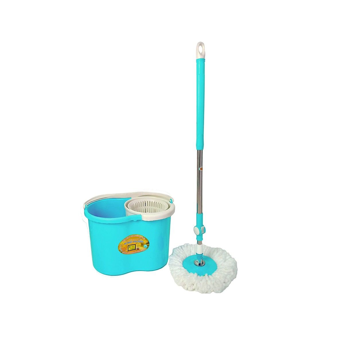 Bộ lau nhà Đệ nhất Phu Nhân Lồng vắt nhựa -SIZE LỚN (S8)