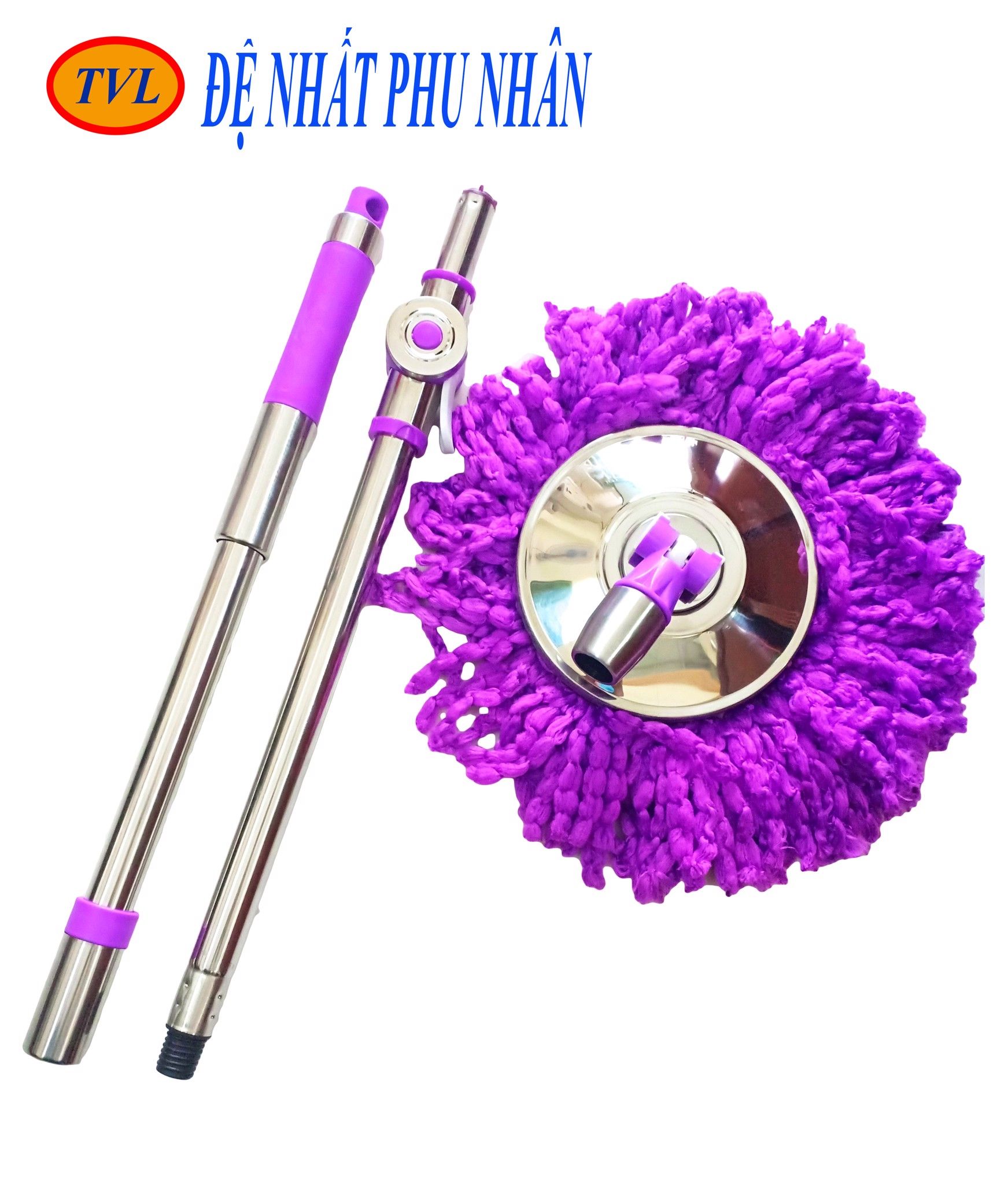 Cây lau Đệ Nhất Phu Nhân ROBOT INOX CAO CẤP -TVL162 -Màu ngẫu nhiên